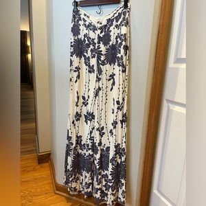 Free People wide legged pant